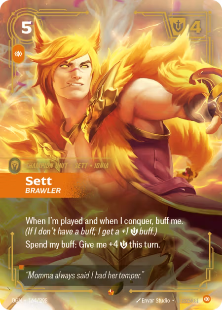 Sett, Brawler OGN-164/298