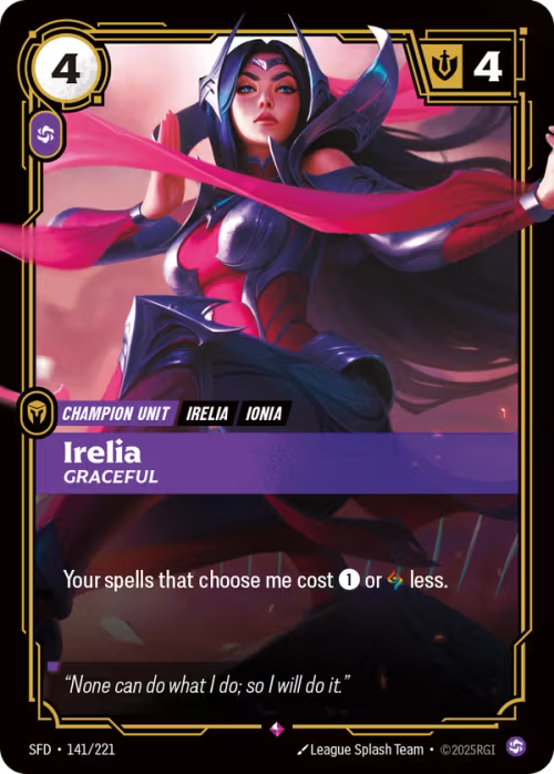Irelia, Graceful SFD-141/221