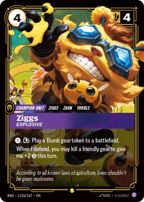 Ziggs, Explosive RAD-112a/167