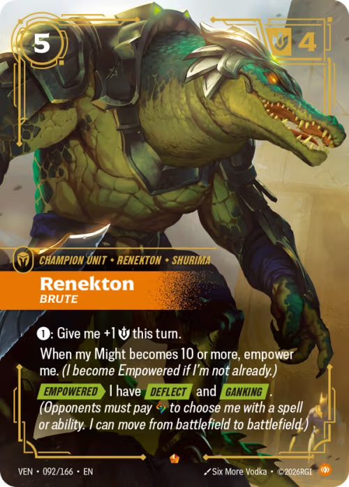 Renekton, Brute VEN-092/166
