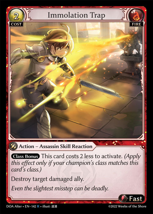 DOA Alter-142 Immolation Trap