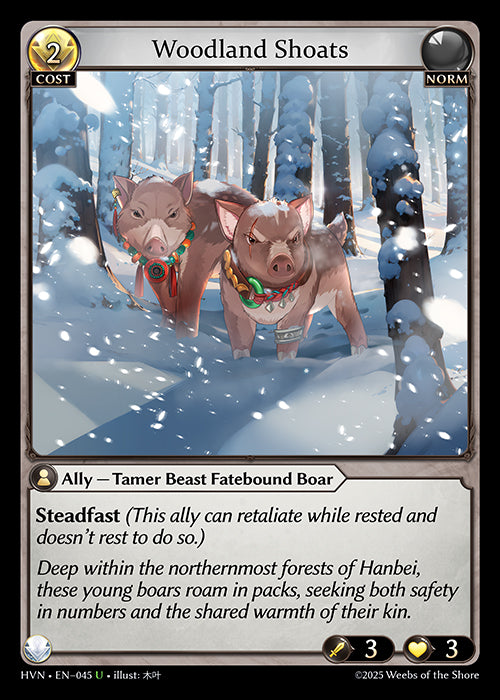 HVN-045 Fatestone of Balance // Woodland Shoats