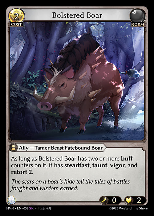 HVN-052 Idle Fatestone // Bolstered Boar
