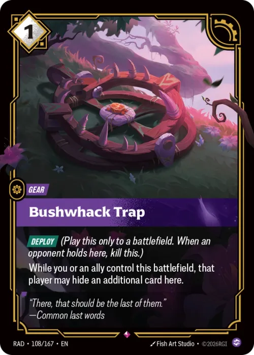 Bushwhack Trap RAD-108/167