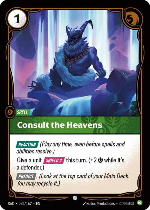 Consult the Heavens RAD-025/167