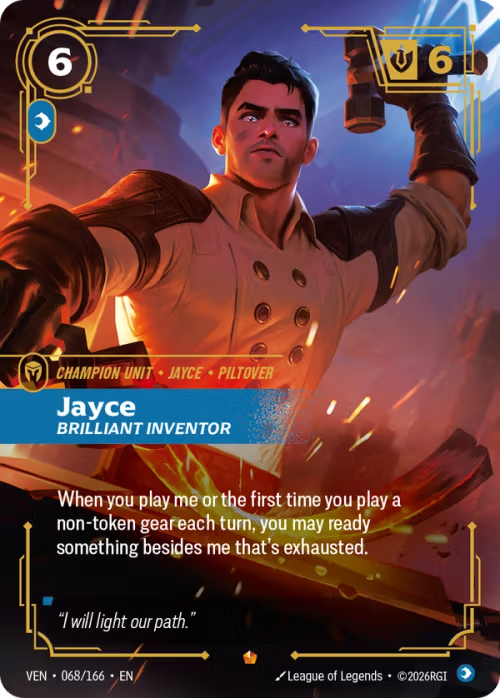 Jayce, Brilliant Inventor VEN-068/166