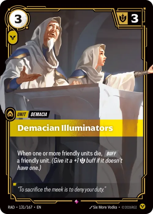 Demacian Illuminators RAD-131/167