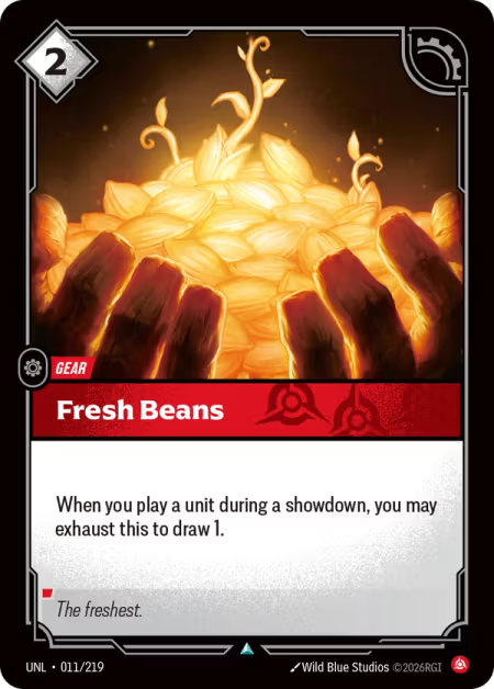 Fresh Beans UNL-011/219