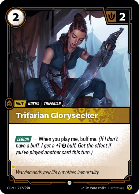 Trifarian Gloryseeker OGN-217/298