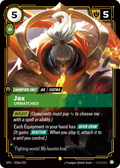 Jax, Unmatched SFD-054a/221