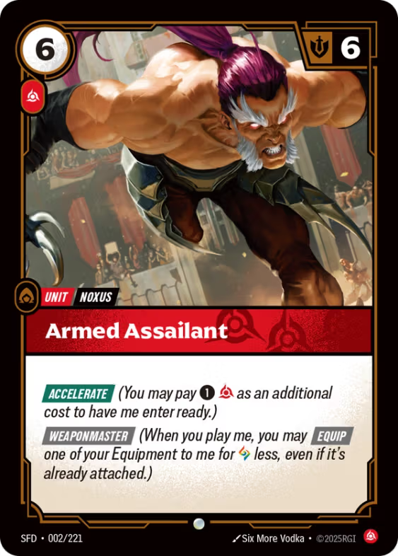 Armed Assailant SFD-002/221
