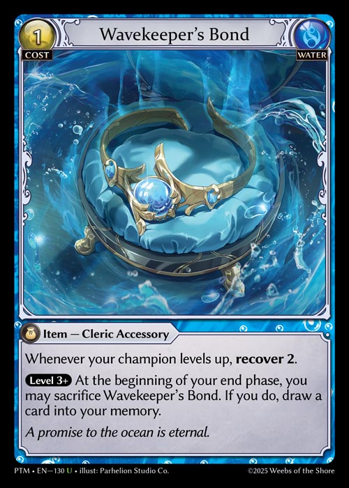 PTM-130 Wavekeeper's Bond