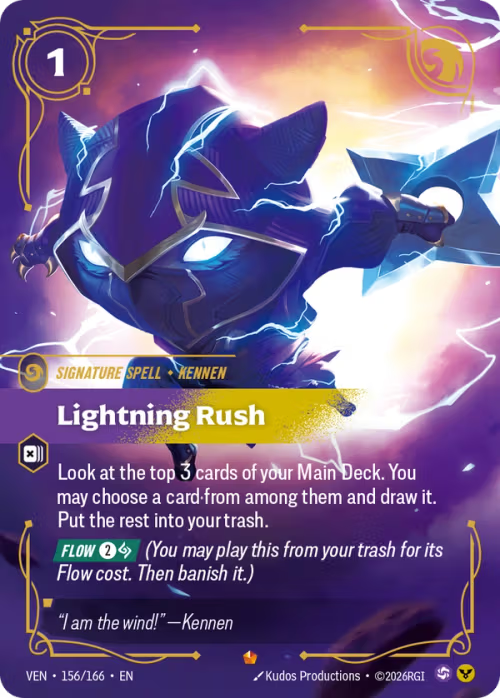 Lightning Rush VEN-156/166