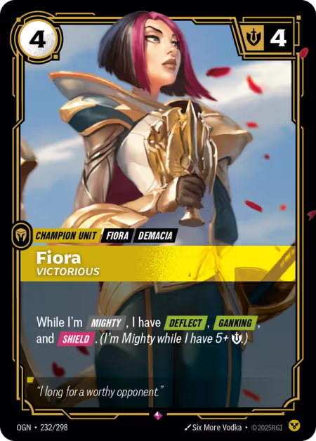 Fiora, Victorious OGN-232/298