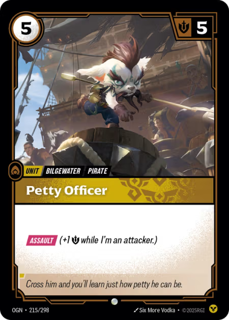 Petty Officer OGN-215/298
