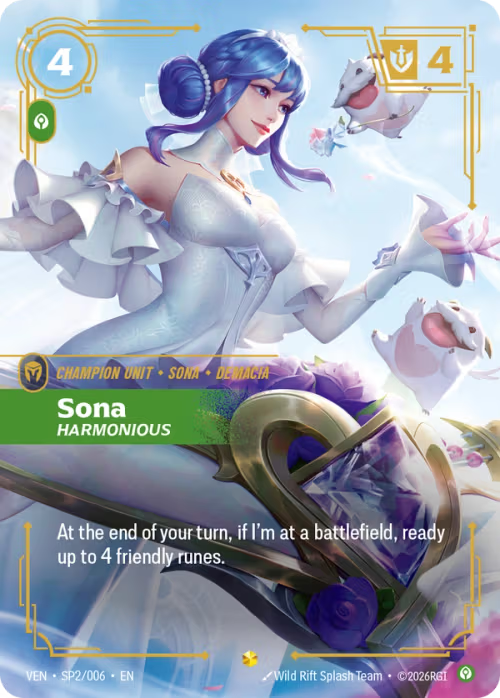 Sona, Harmonious VEN-SP2/006