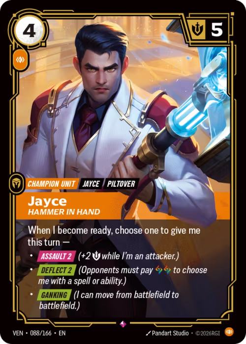 Jayce, Hammer in Hand VEN-088/166