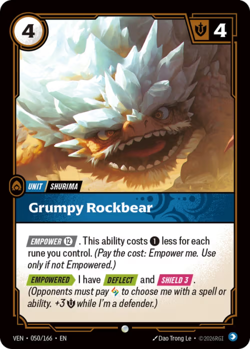 Grumpy Rockbear VEN-050/166