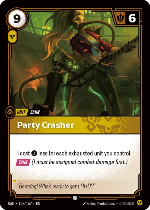 Party Crasher RAD-122/167