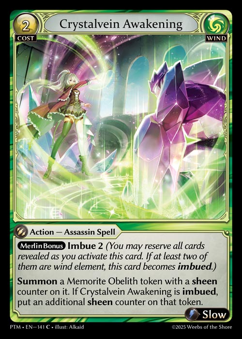 PTM-141 Crystalvein Awakening