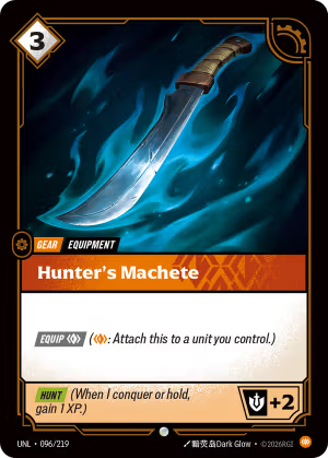 Hunter's Machete UNL-096/219