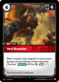 Yeti Brawler UNL-018/219