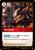War Scout RAD-008/167