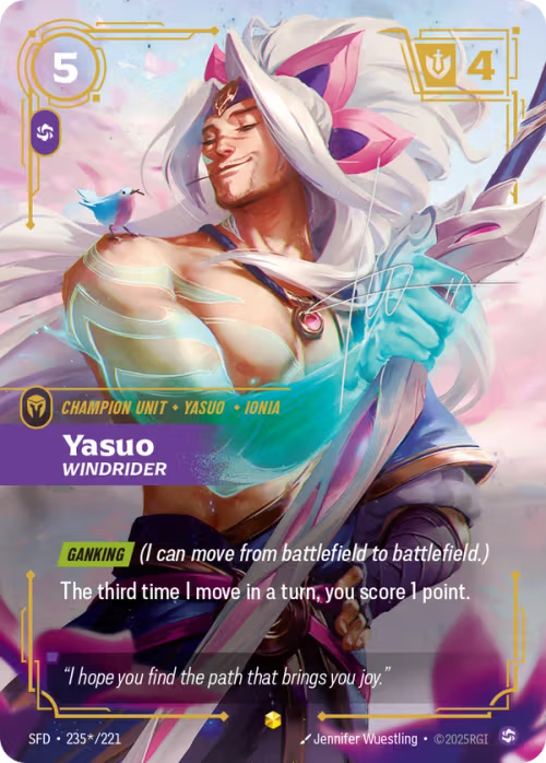 Yasuo, Windrider SFD-235s/221