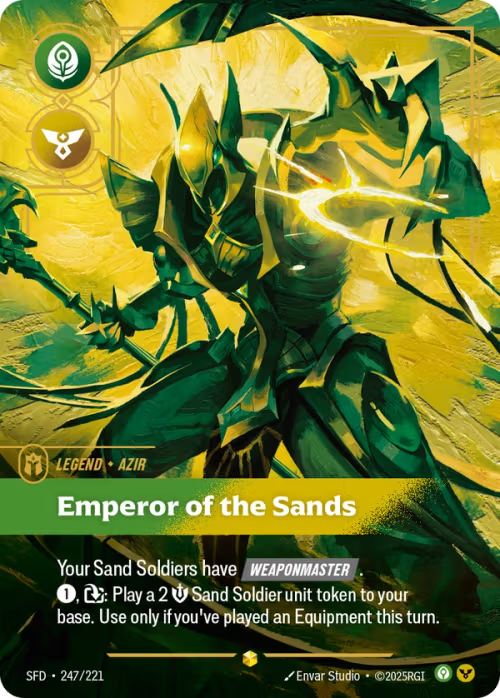Emperor of the Sands SFD-247/221