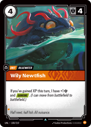 Wily Newtfish UNL-108/219