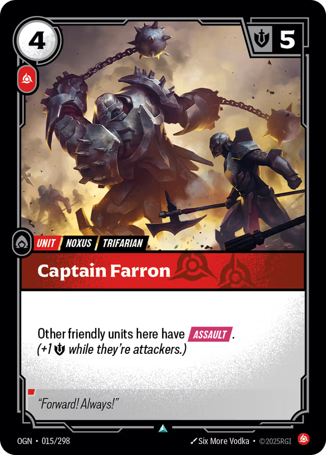 Captain Farron OGN-015/298