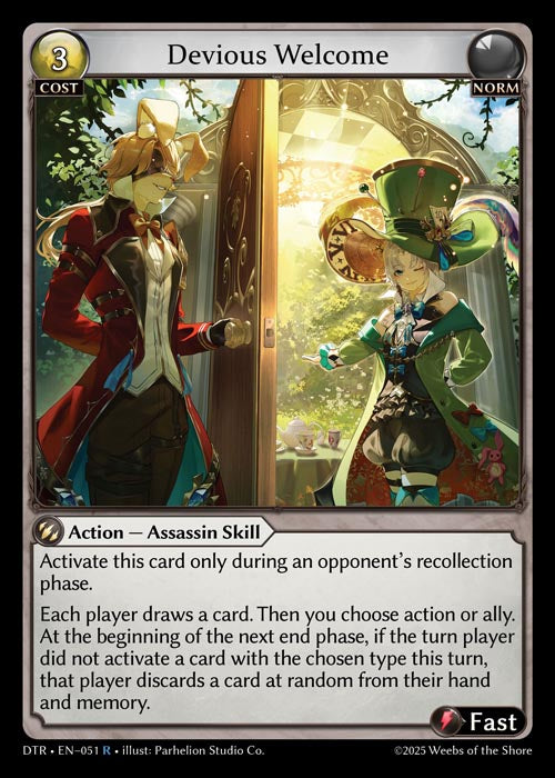 DTR-051 Devious Welcome