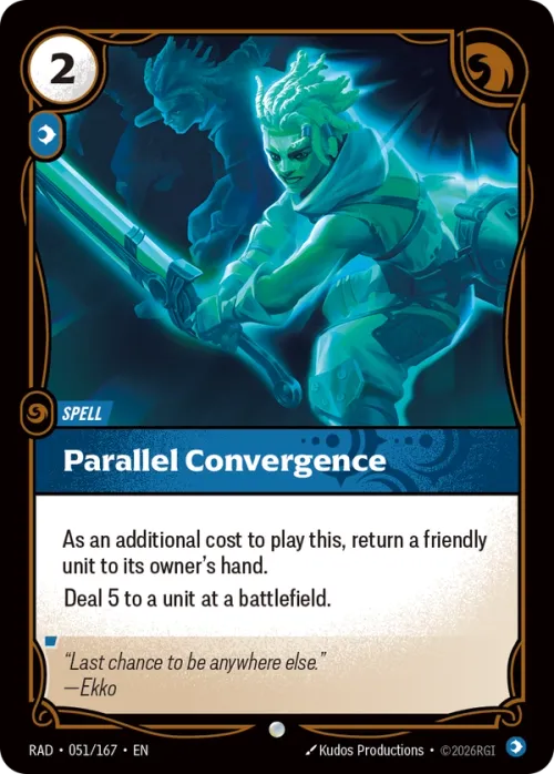Parallel Convergence RAD-051/167