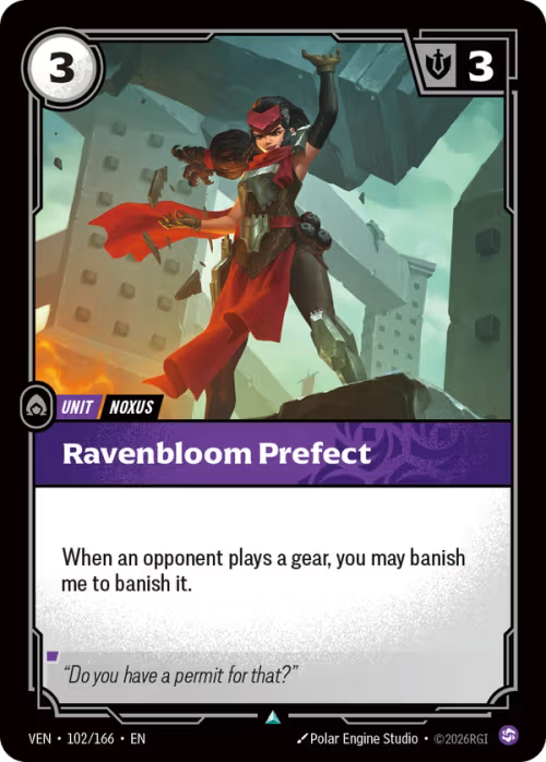 Ravenbloom Prefect VEN-102/166
