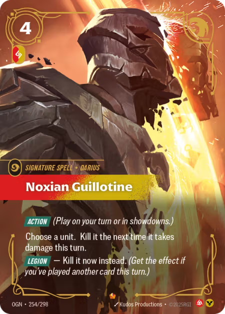 Noxian Guillotine OGN-254/298