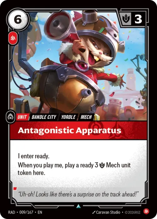Antagonistic Apparatus RAD-009/167