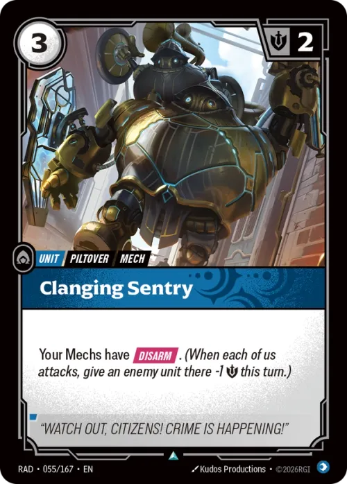 Clanging Sentry RAD-055/167