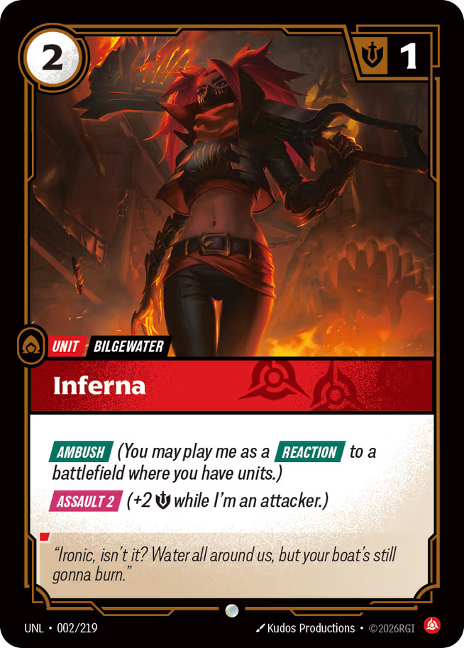 Inferna UNL-002/219