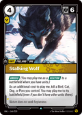 Stalking Wolf UNL-166/219