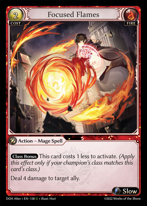 DOA Alter-138 Focused Flames