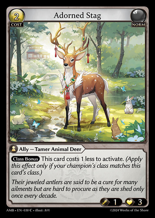 AMB-030 Adorned Stag