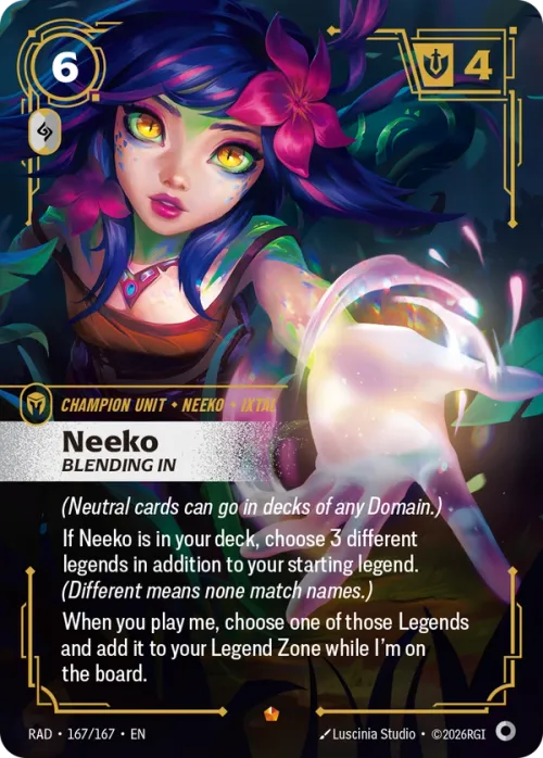 Neeko, Blending In RAD-167/167