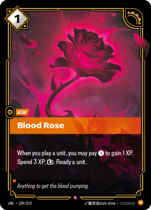 Blood Rose UNL-109/219