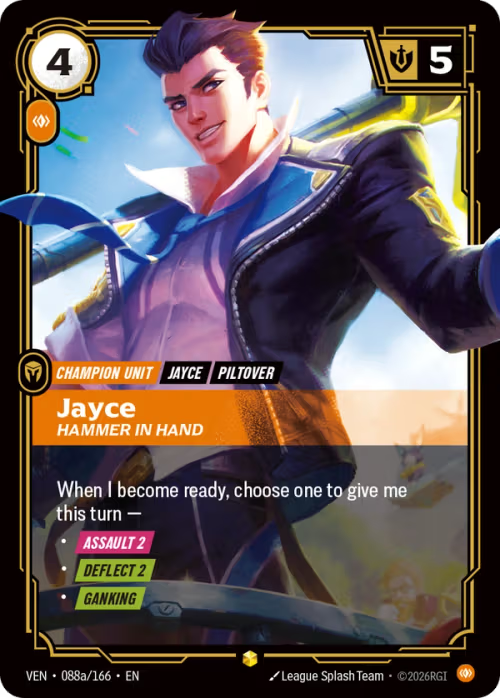 Jayce, Hammer in Hand VEN-088a/166