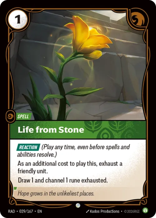 Life from Stone RAD-029/167