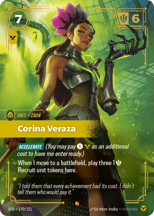 Corina Veraza SFD-179/221