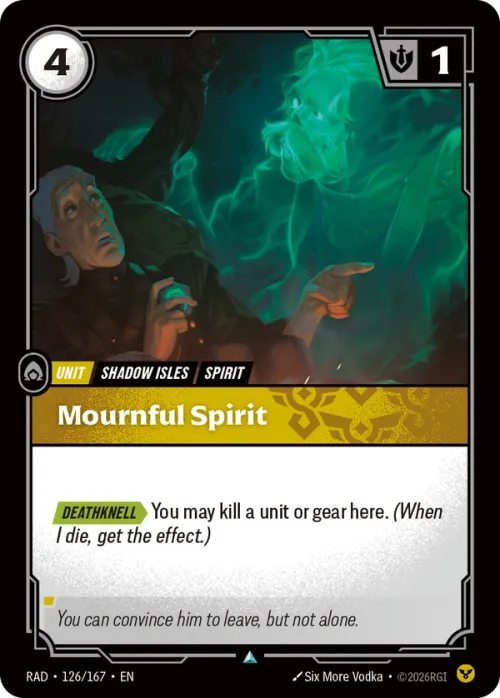 Mournful Spirit RAD-126/167