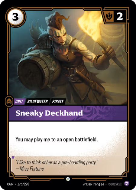 Sneaky Deckhand OGN-176/298