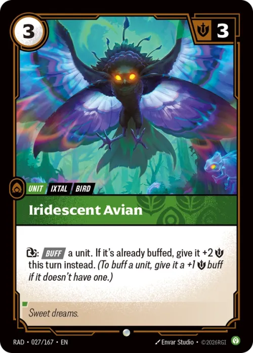 Iridescent Avian RAD-027/167