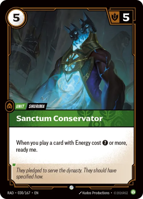 Sanctum Conservator RAD-030/167